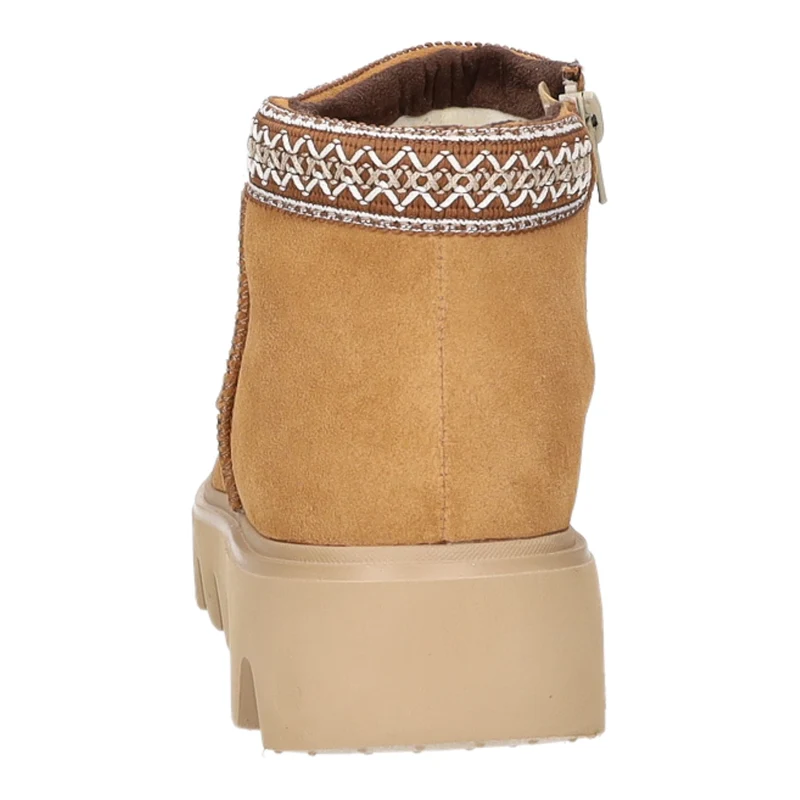 Rieker Schlupf-/Reißverschlußstiefelette Warmfutter bis 35mm Absatz (casual)