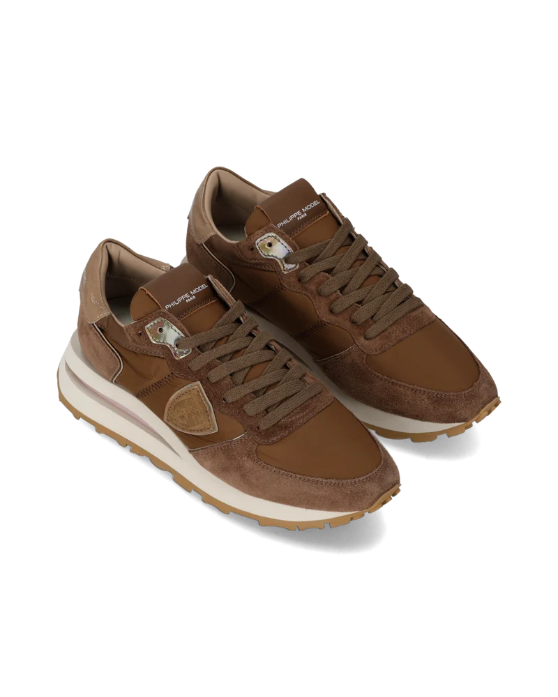 Sneakers Tropez Haute Women, Brown Cognac