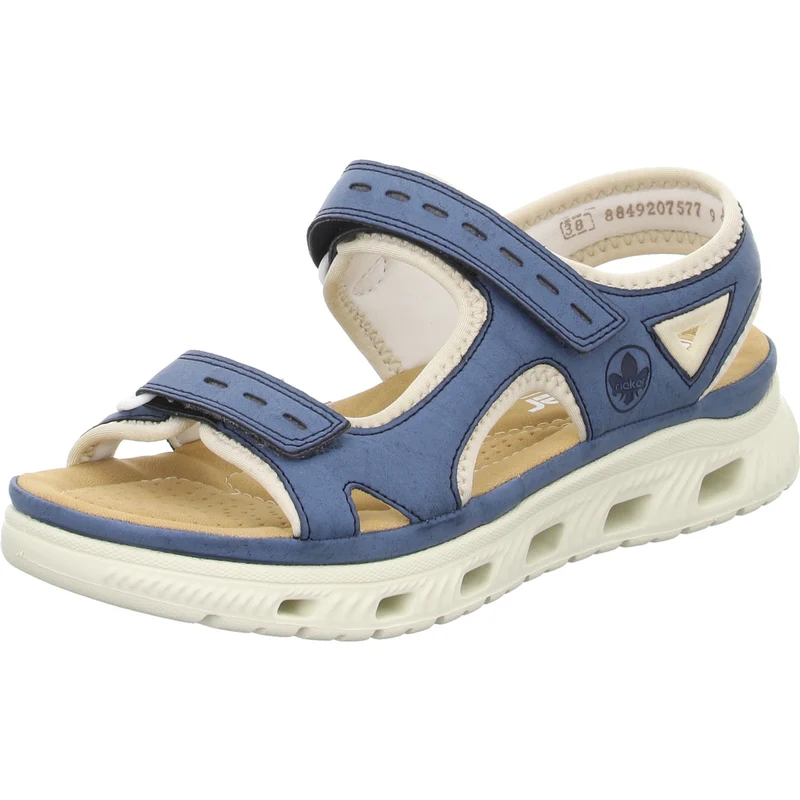 Rieker Sportliche Sandalette bis 30mm Sohlenhöhe