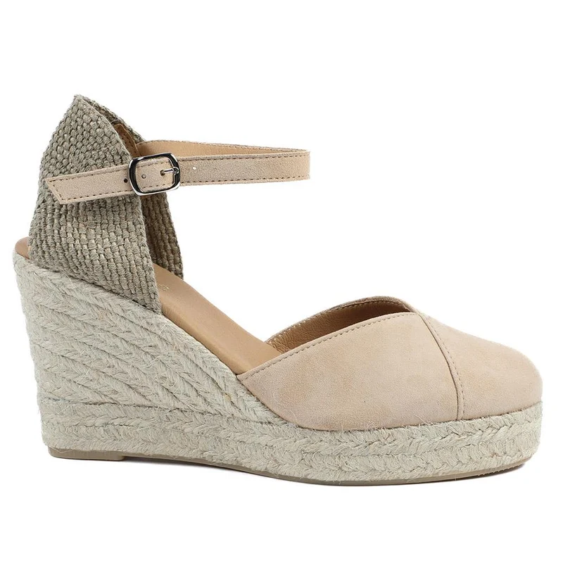 Arabella2 Leather Wedged Espadrilles - ARABELLA2 / 329 069