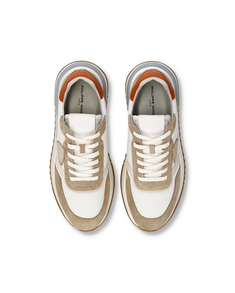 Sneakers Tropez 2.1 Men, White Orange