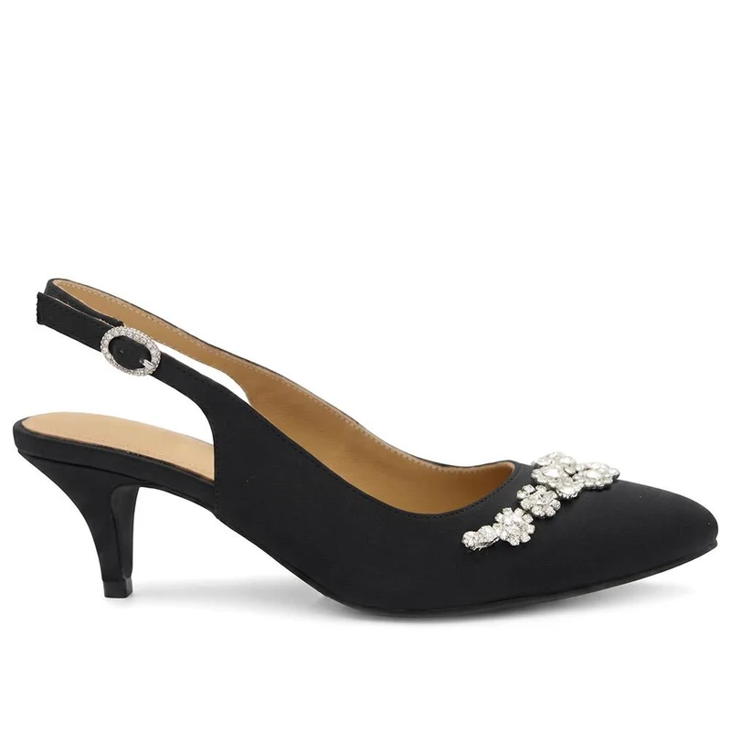 Zarah Leather Slingback Court Shoes - ZARAH / 330 064