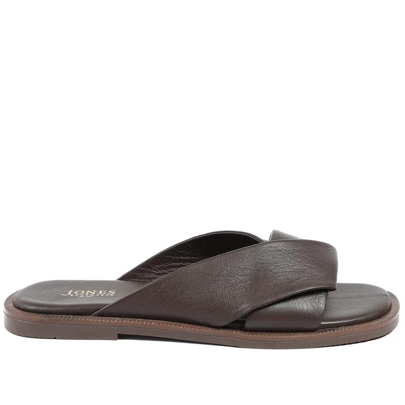 Hazelle Flat Mule Sandals - HAZELLE / 325 227