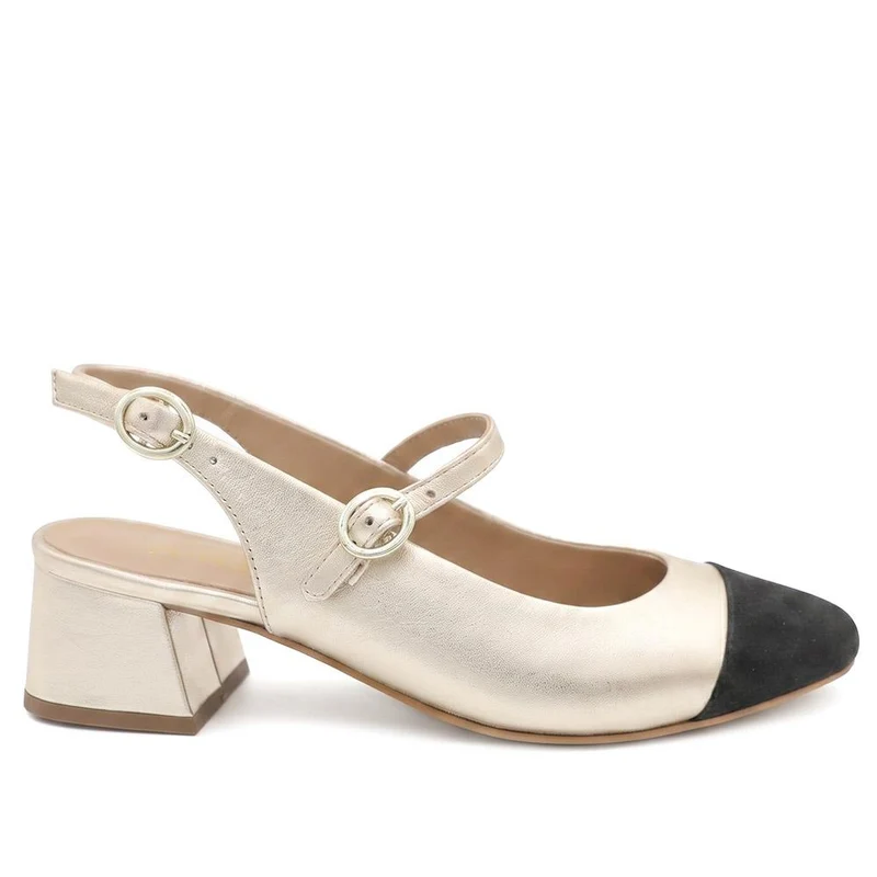 Yanira Leather Mary Jane Court Shoes - YANIRA / 329 775