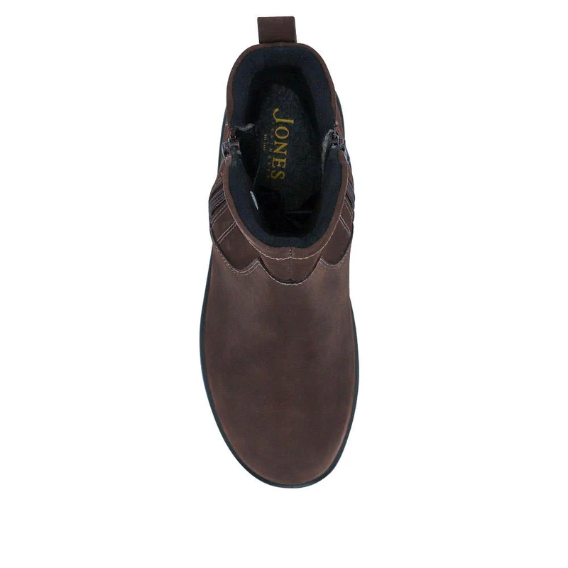 Newquay Waterproof Zip-Up Boots - NEWQUAY / 326 580 - Brown