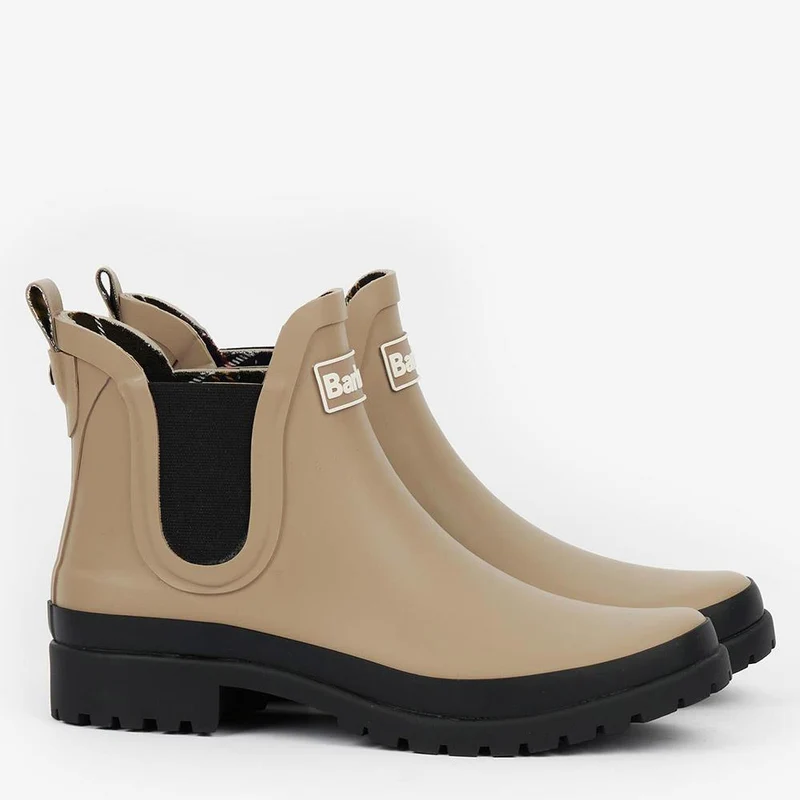 Mallow Ankle Wellington Boots - BARBR36516 / 322 451 - Beige