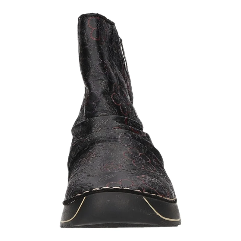 Rieker Schlupf-/Reißverschlußstiefelette Warmfutter bis 35mm Absatz (casual)