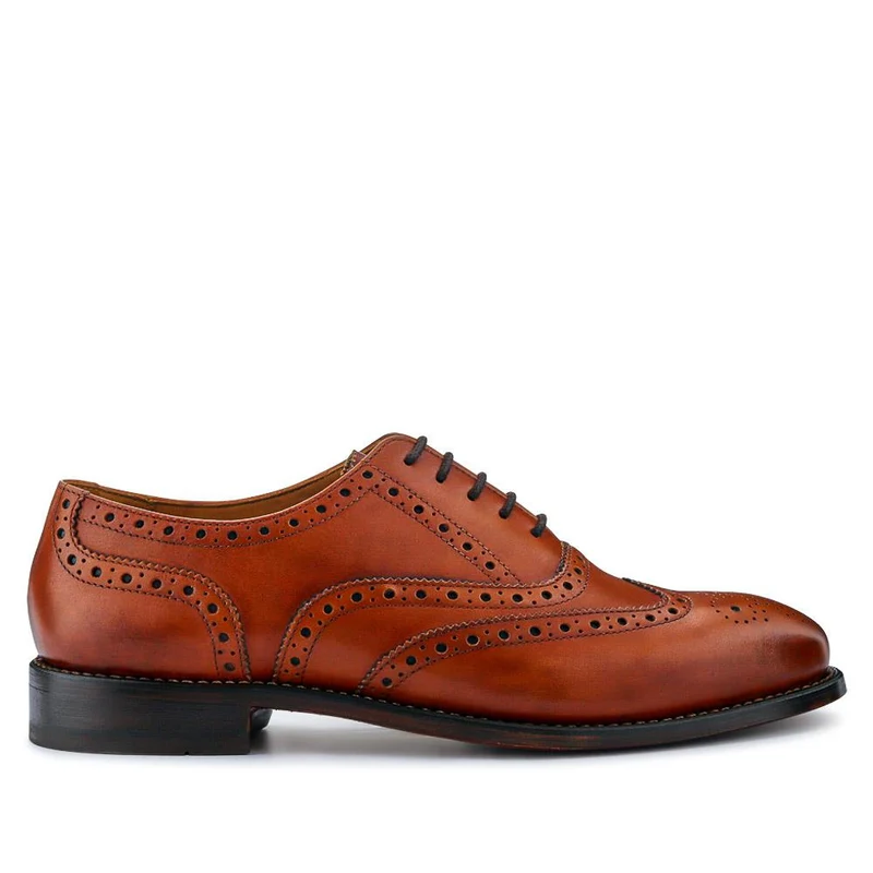 Braxton Leather Brogues - BRAXTON / 326 034 - British Tan