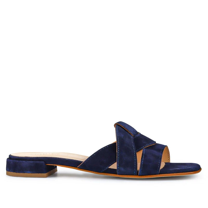 Genesis Smart Leather Mules - GENESIS / 327 301 - Navy