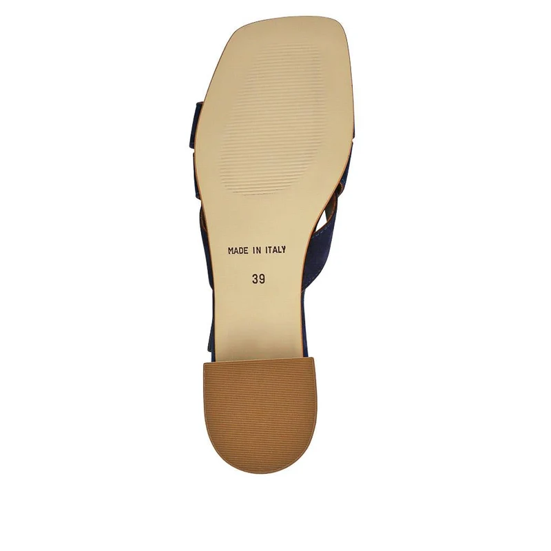 Genesis Smart Leather Mules - GENESIS / 327 301 - Navy