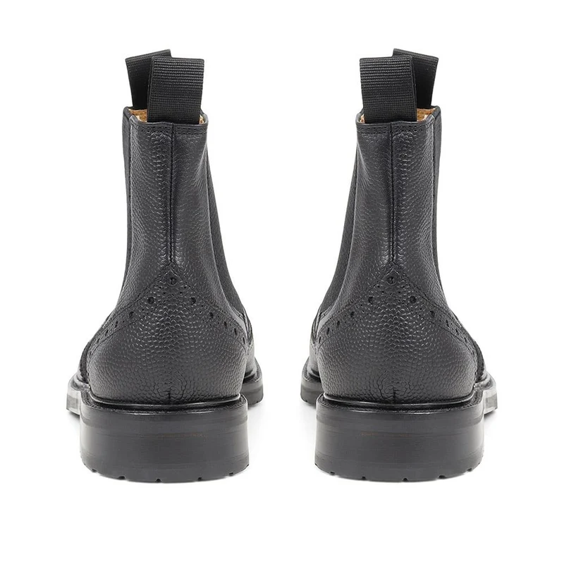 Desborough Leather Chelsea Boots - DESBOROUGH2 / 324 340 - Black