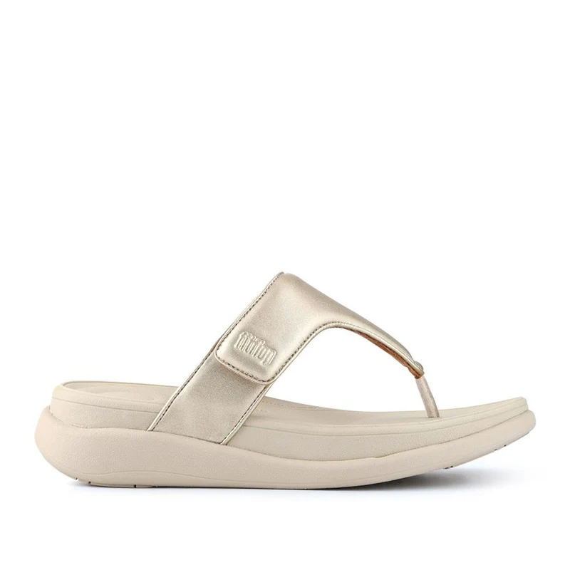 Wedge-Heeled Toe-Post Sandals - FITF41511 / 326 868