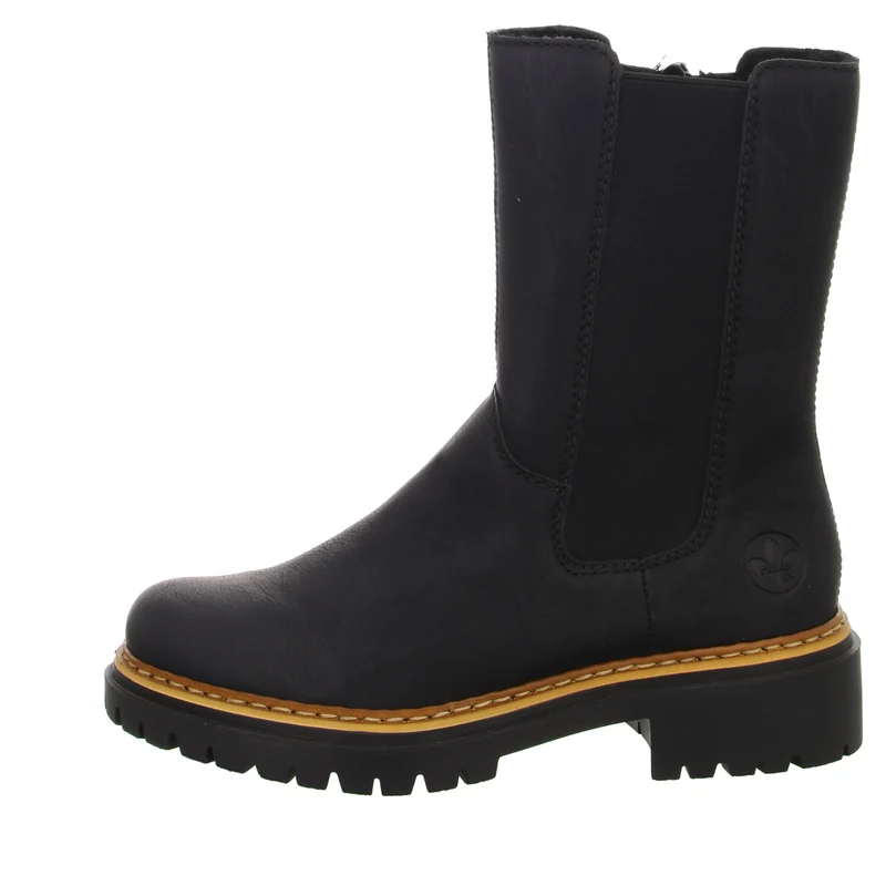 Rieker Schlupf-/Reißverschlußstiefelette Warmfutter bis 35mm Absatz (casual)