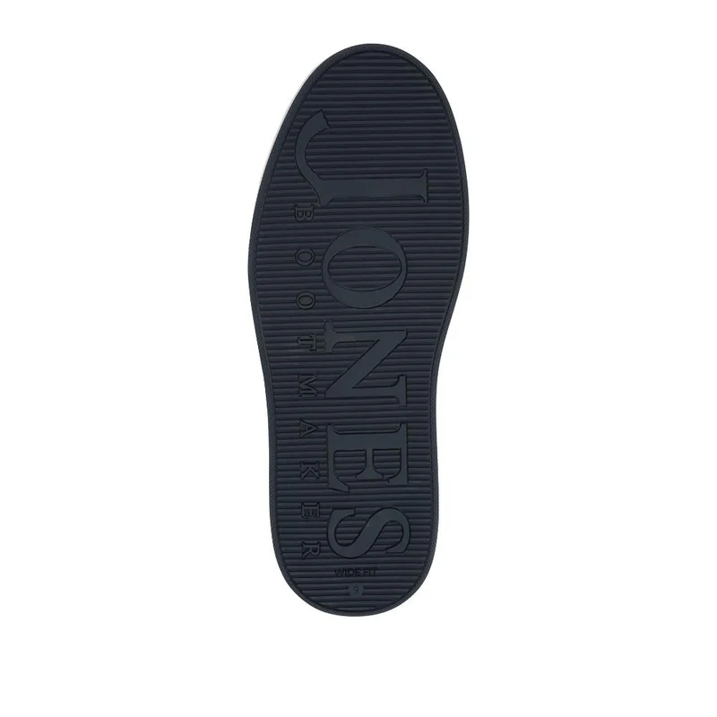Simone Wide-Fit Leather Trainers - SIMEONE / 328 099 - Navy