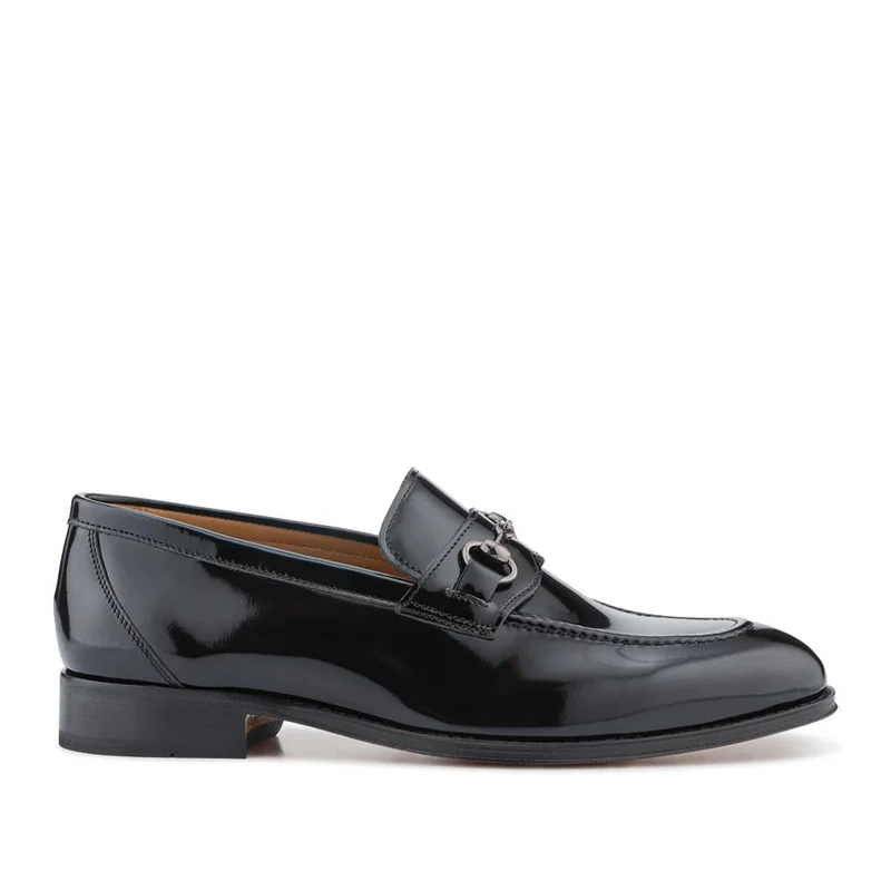 Reece Leather Loafers - REECE / 325 745 - Black Patent