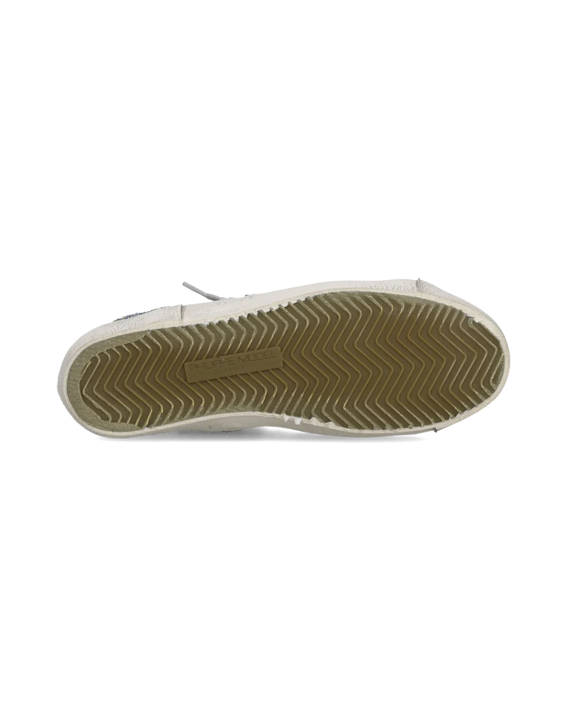 Sneakers Prsx Women with glitter upper, Light Blue Pink