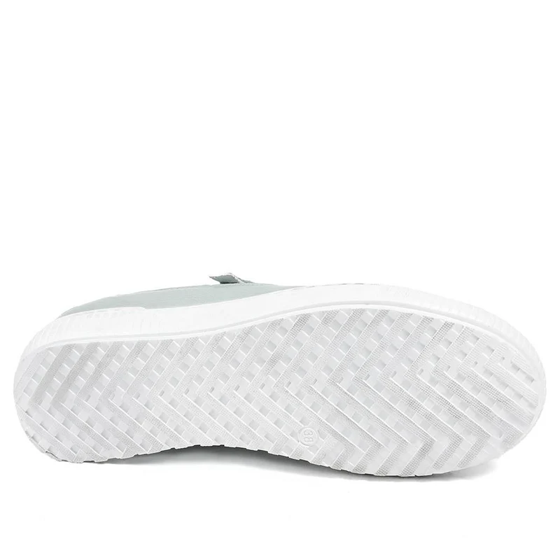 Padova Wide-Fit Leather Trainers - PADOVAWIDE / 326 787 - Mint