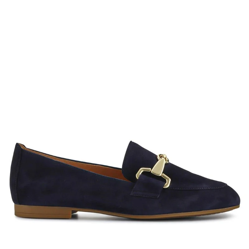 Jangle Gabor Suede Buckle Loafers - GAB37500 / 323 288