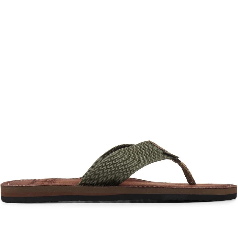 Toeman Toe Post Sandals - BARBR29518 / 314 267 - Olive