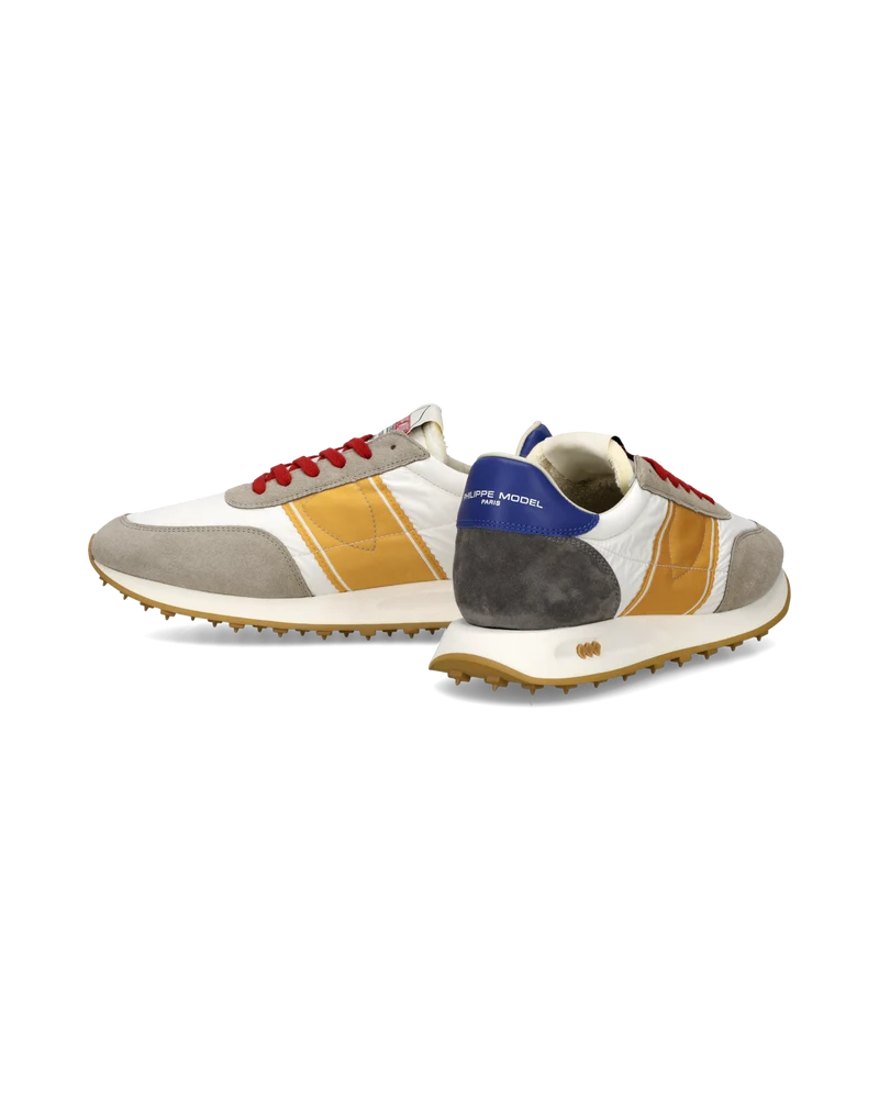Sneakers Running Tour Men, Orange Grey