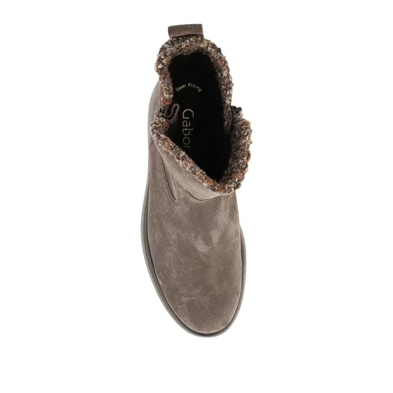 Duchess Gabor Wide Fit Leather Ankle Boots - GAB42521 / 327 886 - Taupe