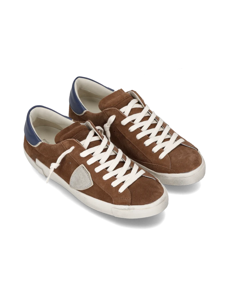 Sneakers Prsx Men, Brown Blue