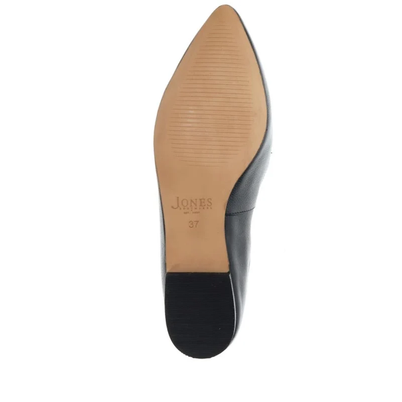 Sicily Leather Slip-On Shoes - SICILY / 326 204 - Black