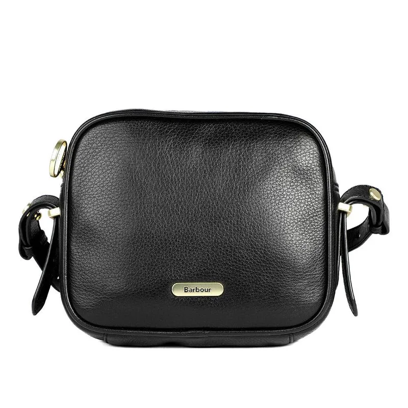 Barbour Daphne Leather Crossbody Bag - BARBR42042 / 328 033 - Black