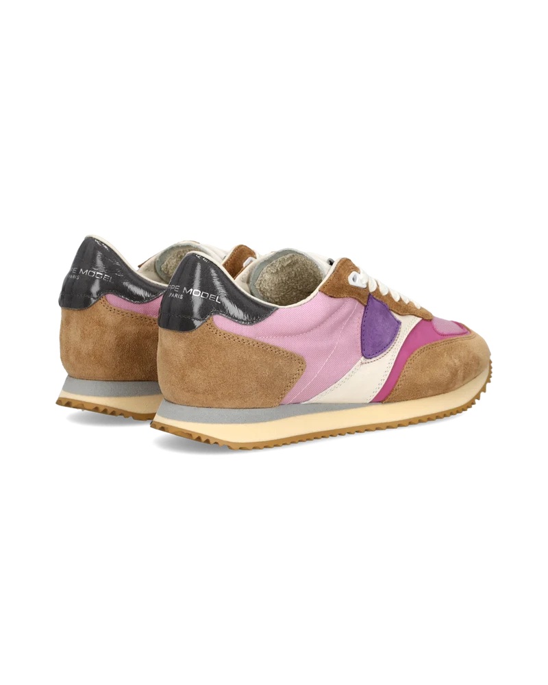 Sneakers Blville Women, Fuchsia Beige Pink
