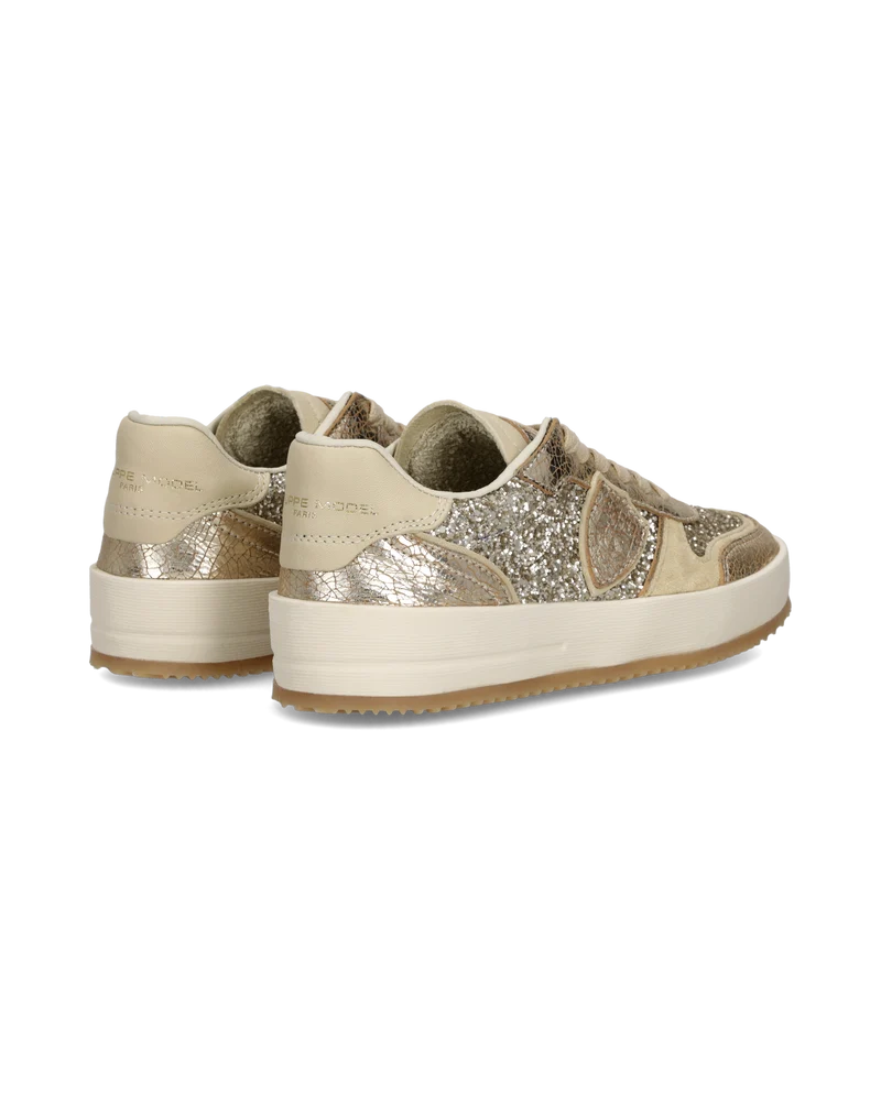 Sneakers Nice Tennis Women, Platinum