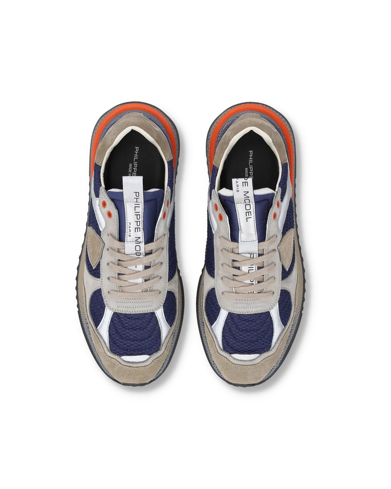 Sneakers Olympique Running Men, Grey Blue
