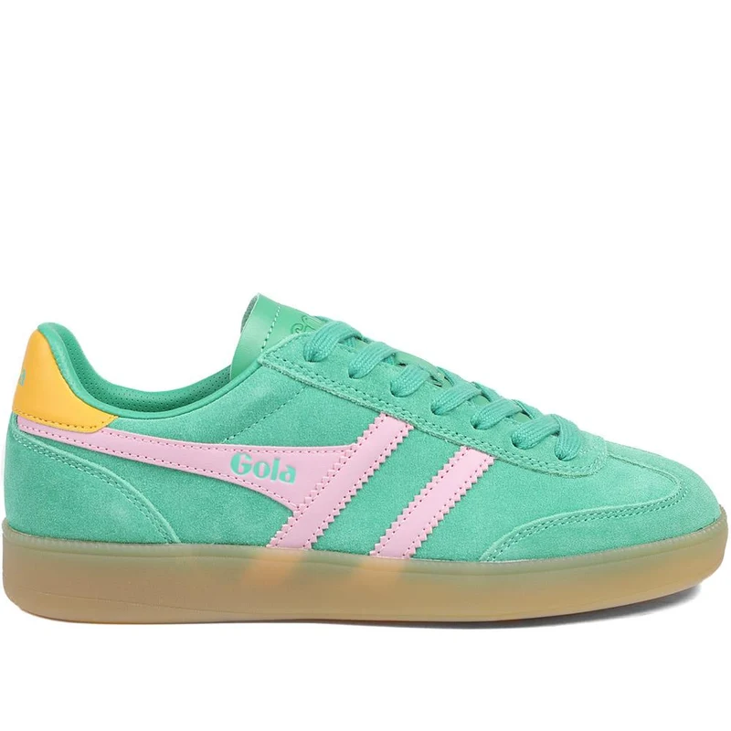Gola Viper Leather Lace Up Trainers - JAC42501 / 327 785