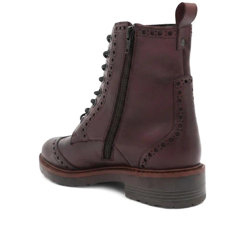 Noho Brogue Boots - NOHO / 326 023 - Burgundy