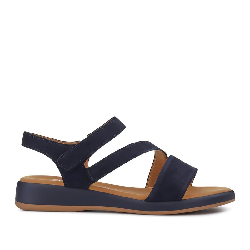 Nubuck Leather Touch-Fasten Sandals - GAB41522 / 327 028