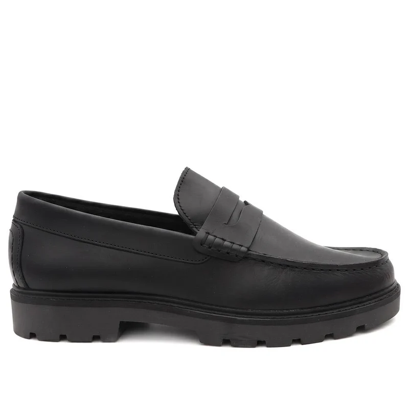 Peregrine Chunky Leather Penny Style Shoes - PEREGRINE / 330 106