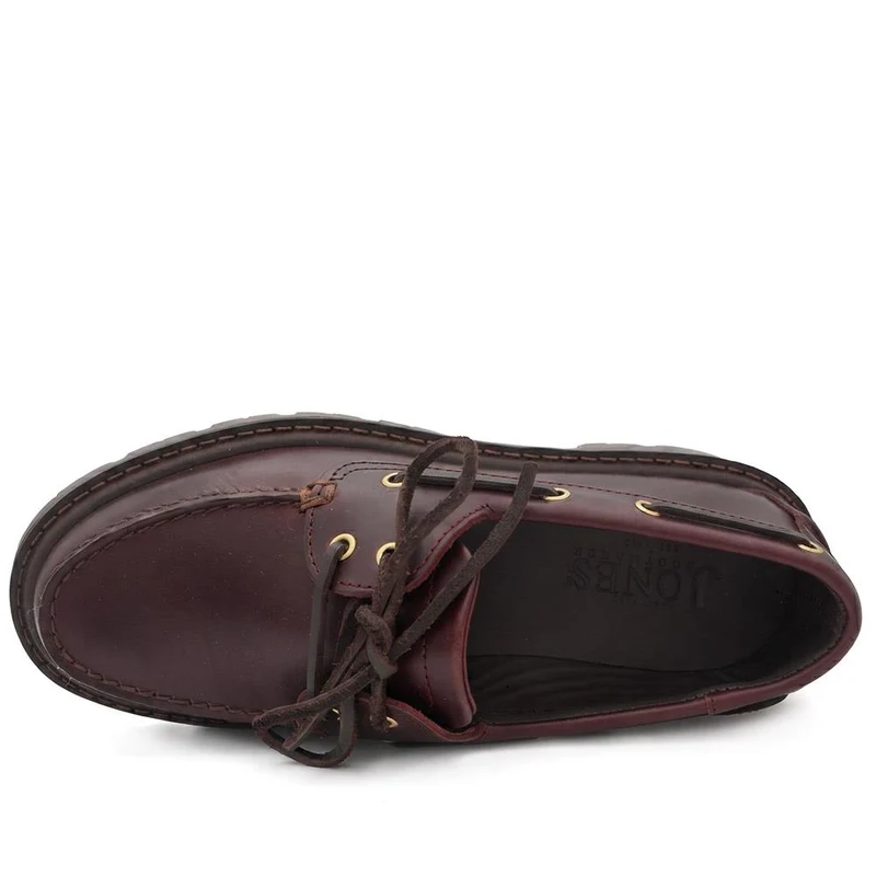 Perdita Leather Platform Moccasins - PERDITA / 328 592 - Burgundy
