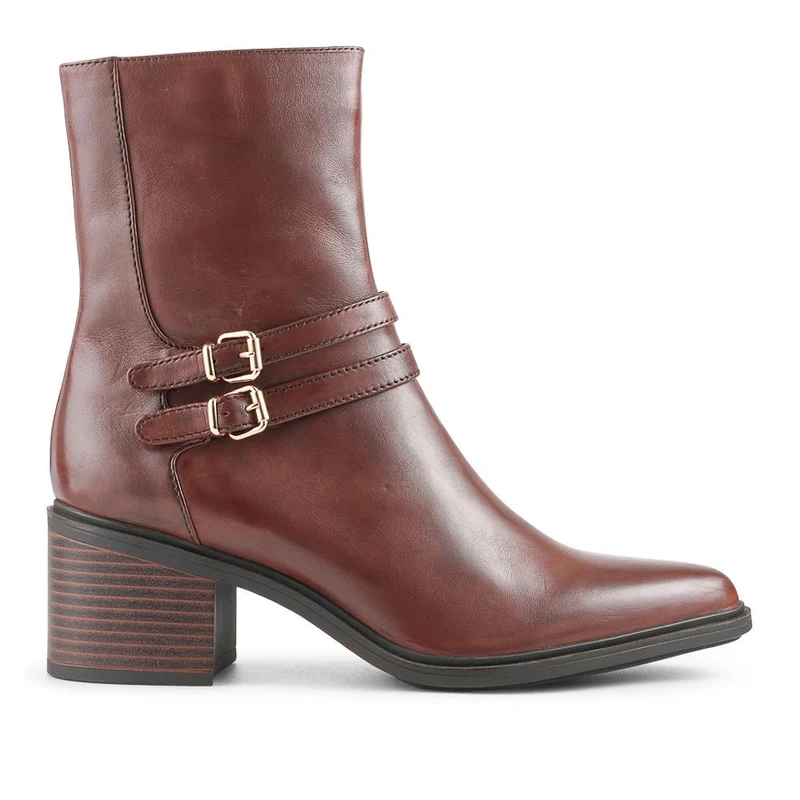 Kaira Smart Leather Ankle Boots - KAIRA / 328 021