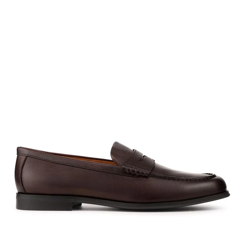 Quadir Slip On Leather Penny Loafers - QUADIR / 328 620