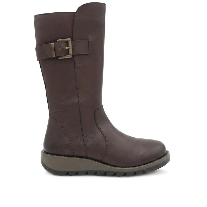 Edita2 Leather Long Boots - EDITA2 / 329 733 - Brown