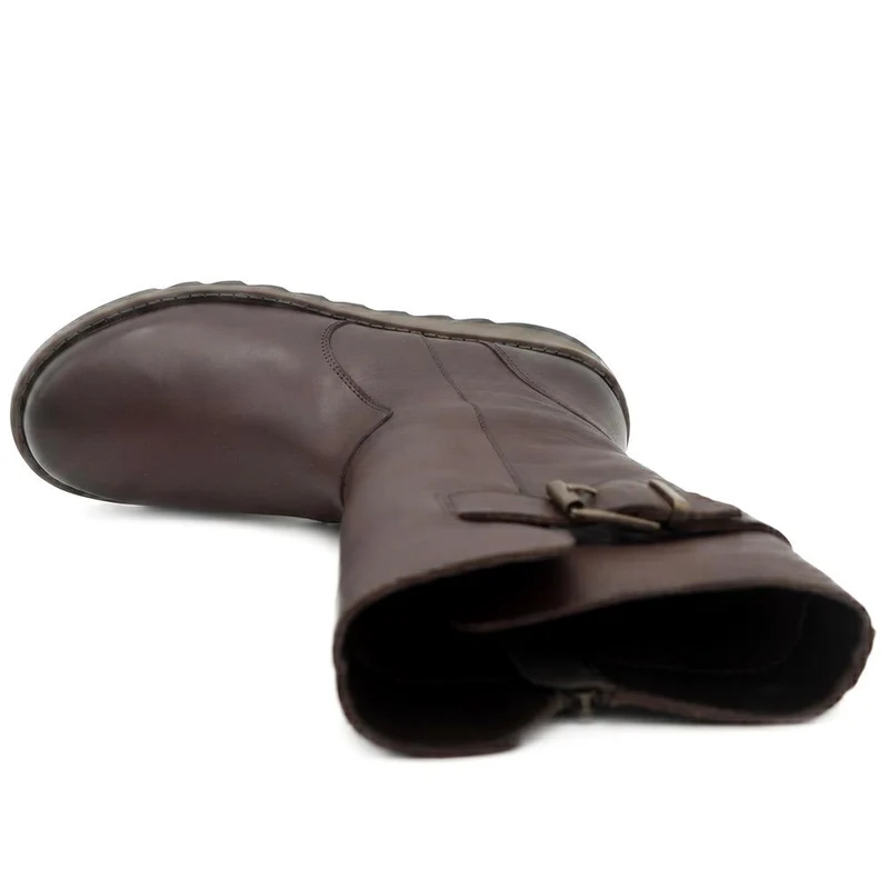 Edita2 Leather Long Boots - EDITA2 / 329 733 - Brown