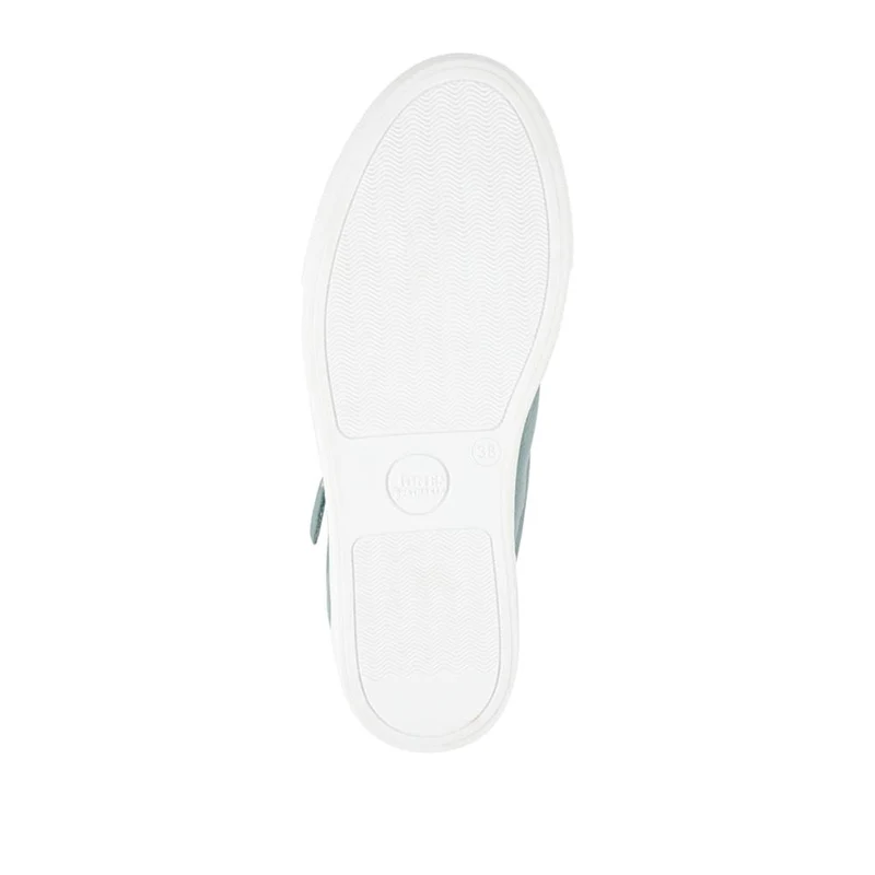 Padova2 Leather Lace-Up Trainers - PADOVA2 / 324 917 - Teal