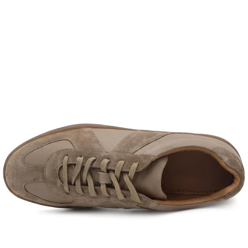Santo Leather Trainers - SANTO / 328 816 - Taupe