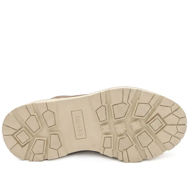 Essex Chunky Leather Boots - ESSEX / 328 074 - Tan Leather