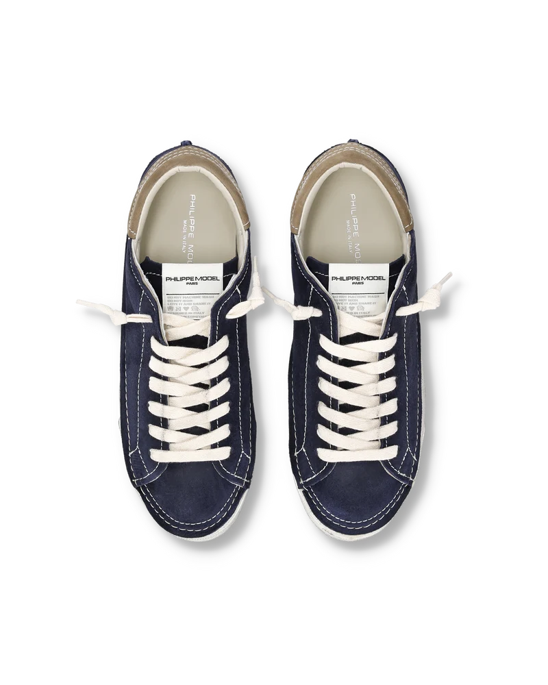 Sneakers Prsx Tennis Men, Blue Beige