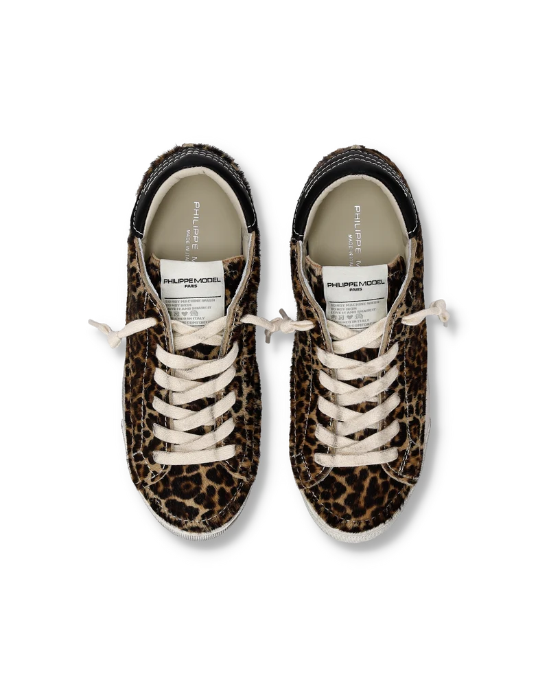 Sneakers Prsx Tennis Women, Animal Print Black