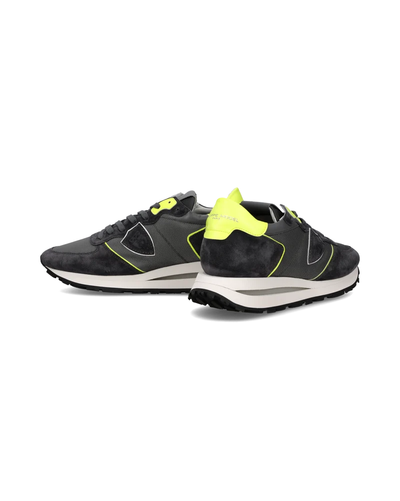 Sneakers Tropez Haute Running Men, Grey Yellow