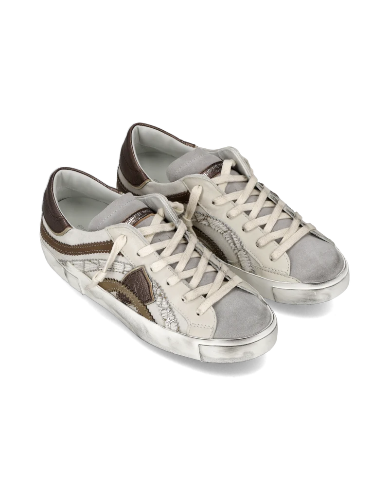 Sneakers Prsx Tennis Women, White Bronze