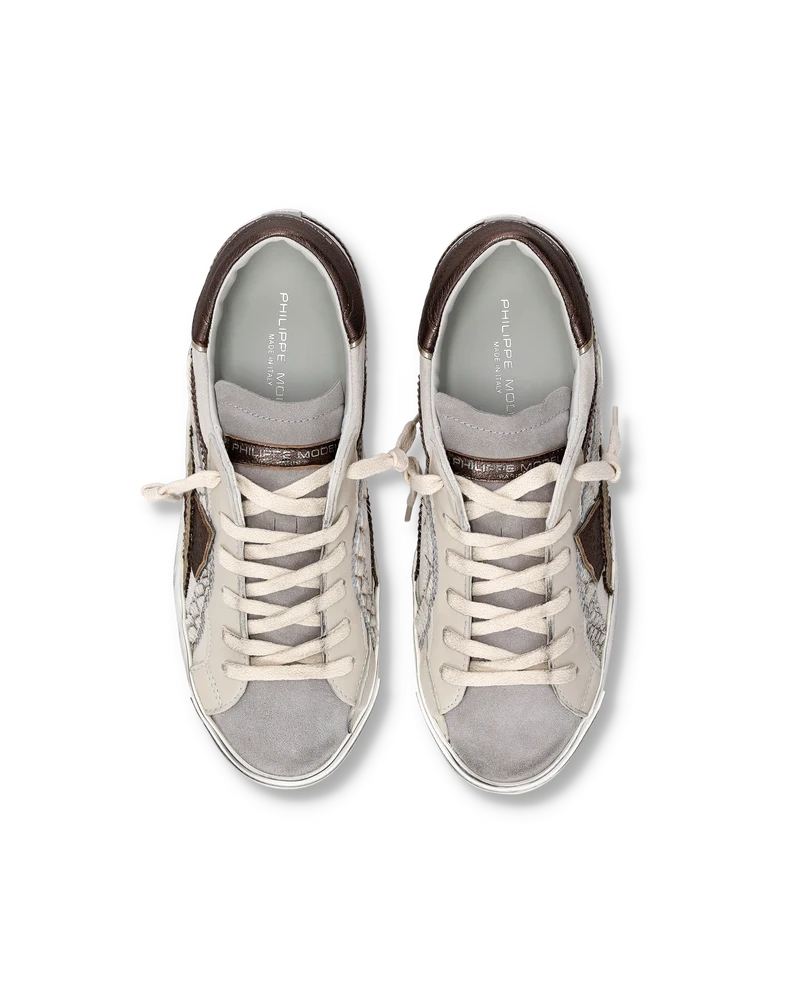 Sneakers Prsx Tennis Women, White Bronze