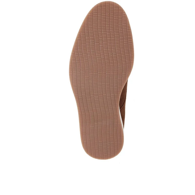 Lowen2 Suede Casual Lace-Ups - LOWEN2 / 325 114 - Tobacco