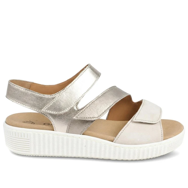 Ball Gabor Leather Wedge Sandals - GAB35522 / 321 580 - Multi
